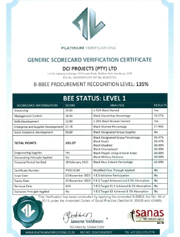 Certificate-DCI Projects (Pty) Ltd.pdf